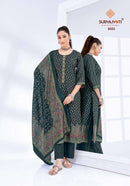Suryajyoti Pushpa Vol 8 Pure Modal Printed Readymade Kurti Pant With Dupatta