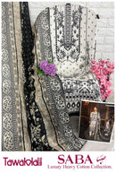 Tawakkal Saba Luxury Lawn Cotton Collection Printed Karachi Salwar Kameez