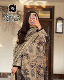 Vs Fashion Dno 12077 Fox Georgette Embroidered Work Pret Kurti