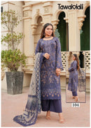 Tawakkal Saba Luxury Lawn Cotton Collection Printed Karachi Salwar Kameez