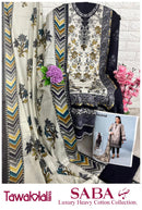 Tawakkal Saba Luxury Lawn Cotton Collection Printed Karachi Salwar Kameez