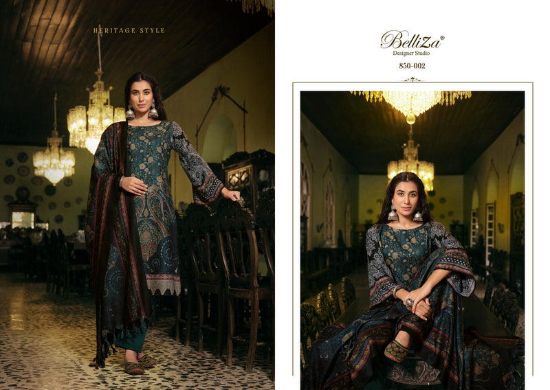 Belliza Designer Studio Qurbat Pashmina Fancy Designer Salwar Kameez