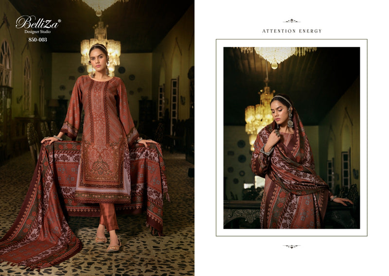 Belliza Designer Studio Qurbat Pashmina Fancy Designer Salwar Kameez