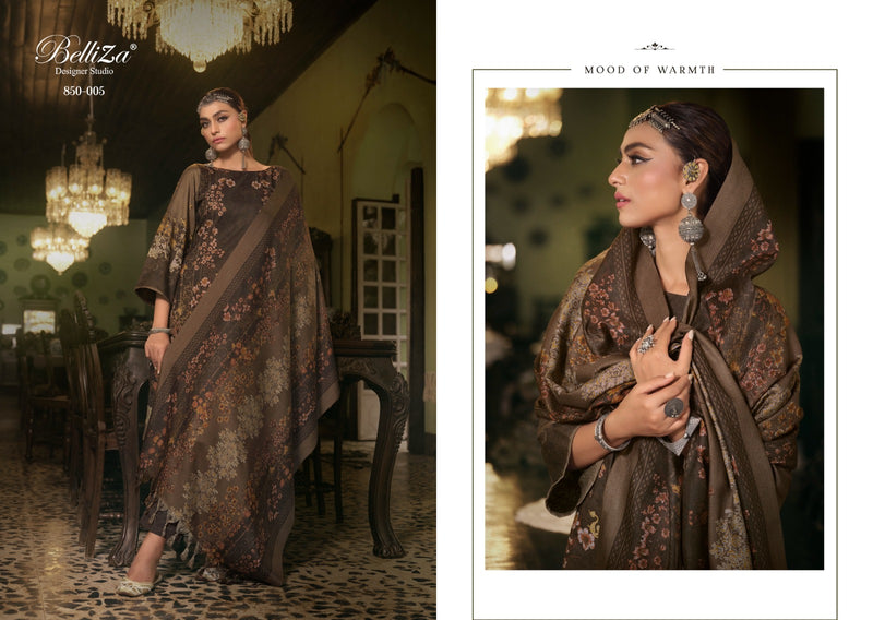 Belliza Designer Studio Qurbat Pashmina Fancy Designer Salwar Kameez