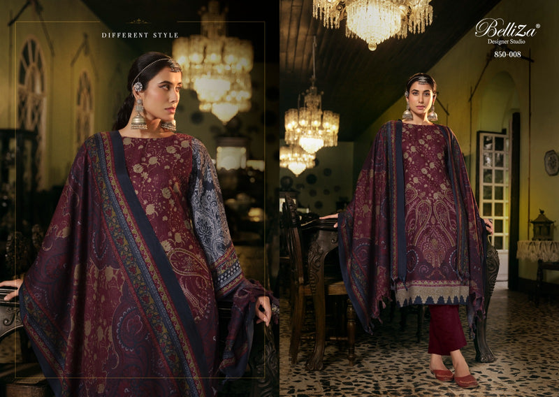 Belliza Designer Studio Qurbat Pashmina Fancy Designer Salwar Kameez