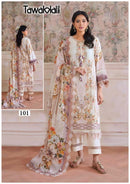 Tawakkal Saba Luxury Lawn Cotton Collection Printed Karachi Salwar Kameez