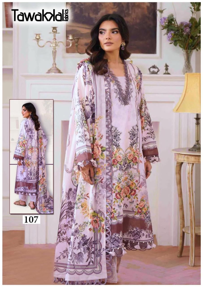 Tawakkal Saba Luxury Lawn Cotton Collection Printed Karachi Salwar Kameez