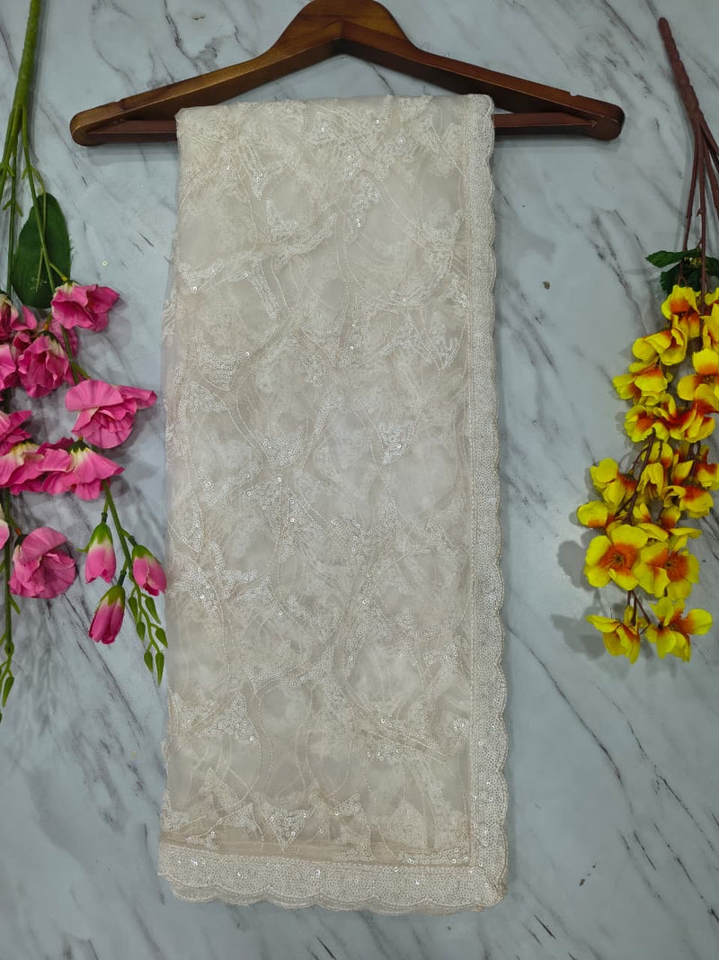 SYF ASN-87 Premium Butterfly Net Sequins Saree – Elegant Party & Wedding Wear Collection