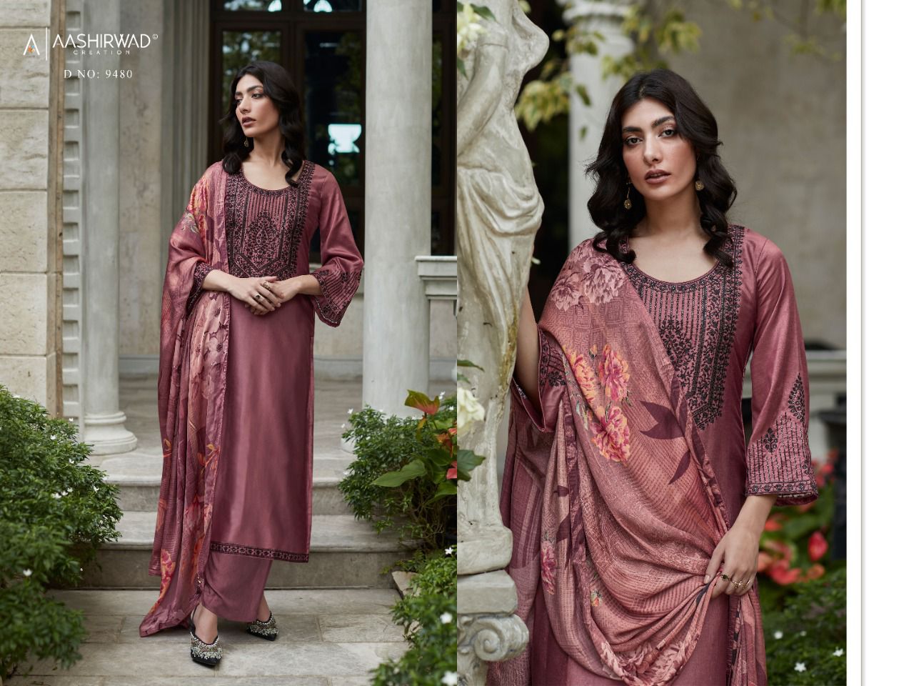 Aashirwad Creation Aarushi Silk Printed Designer Salwar Kameez