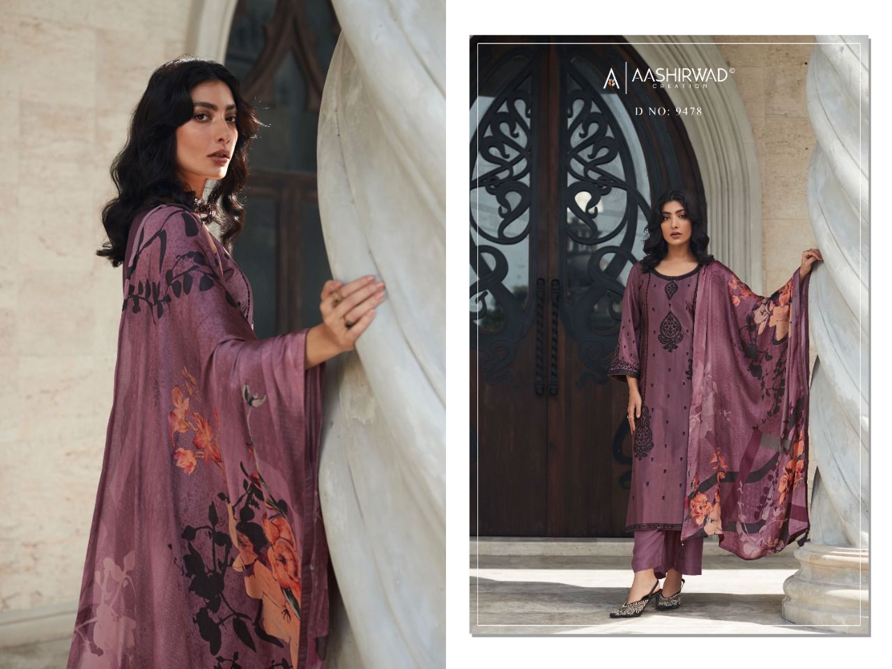 Aashirwad Creation Aarushi Silk Printed Designer Salwar Kameez