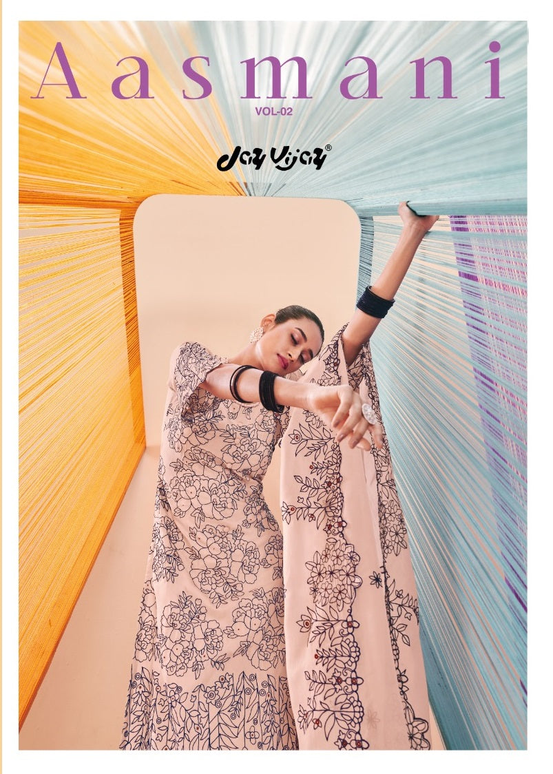 Jay Vijay Aasmani Vol 2 Silk Fancy Embroidery Heavy Work Suits