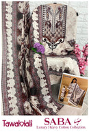 Tawakkal Saba Luxury Lawn Cotton Collection Printed Karachi Salwar Kameez