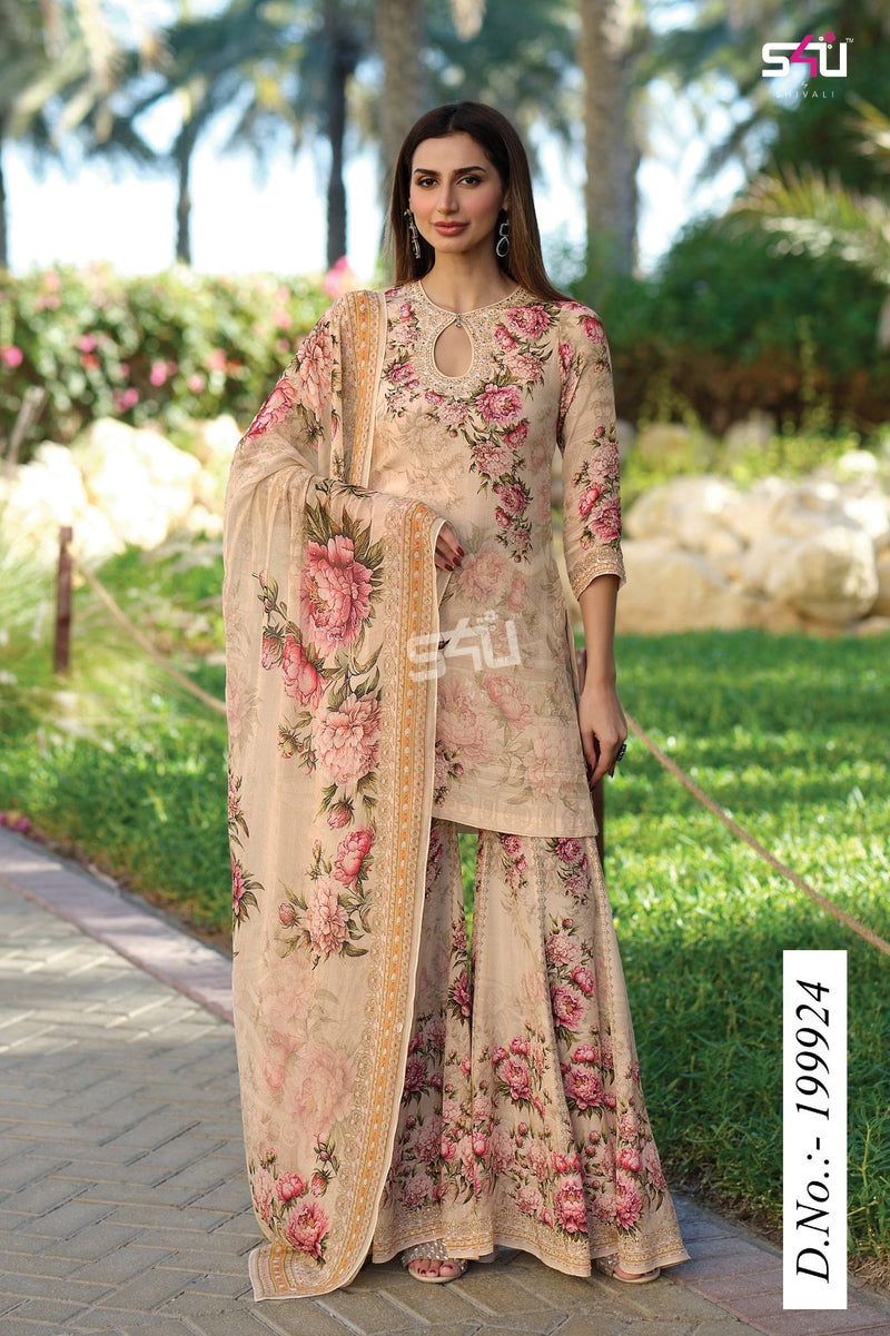 S4U by Shivali – Festive Diaries Vol 28 Elegant Floral Co-ord Set