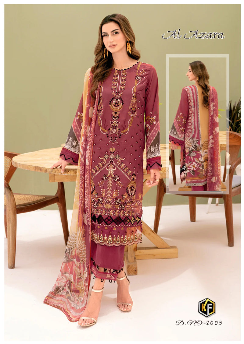 Keval Fab Al Azara Vol 2 Cotton Designer Printed Fancy Salwar Kameez Collection