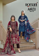 Aarzu Vol 23 by Romani – Premium Cotton with Heavy Embroidery Salwar Suit