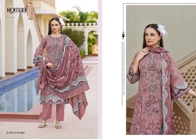 Aarzu Vol 23 by Romani – Premium Cotton with Heavy Embroidery Salwar Suit