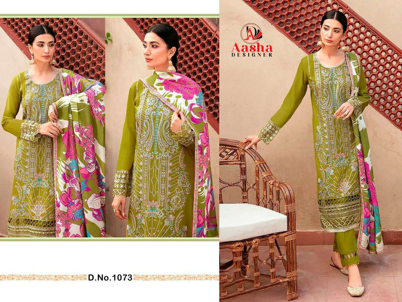 Aasha Designer Chevron Premium Collection Vol 1 Rayon Fancy Designer Work Salwar Kameez