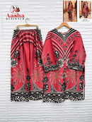 Aasha Designer Co Ord Set Modal Satin Designer Wear Pret Kurti