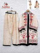 Aasha Designer Co Ord Set Modal Satin Designer Wear Pret Kurti