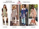 Aasha Designer Turkis Vol 6 Pure Modal Satin Printed Designer Co Ord Set