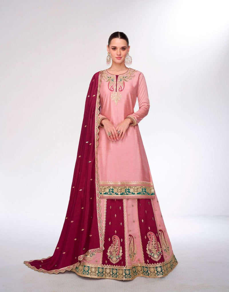 Aashirwad Creation Kahani Heavy Designer Wedding Wear Salwar Suit