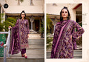 Abhira by Belliza Pure Cotton Digital Print Suit with Heavy Embroidery & Mal Mal Dupatta