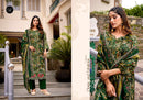Abhira by Belliza Pure Cotton Digital Print Suit with Heavy Embroidery & Mal Mal Dupatta
