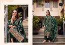 Abhira by Belliza Pure Cotton Digital Print Suit with Heavy Embroidery & Mal Mal Dupatta