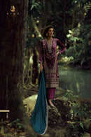 Aiqa The Lady Of The Lake Pure Viscose Velvet Fancy Work Salwar Suit
