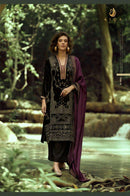 Aiqa The Lady Of The Lake Pure Viscose Velvet Fancy Work Salwar Suit