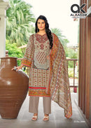 Al Karam Areeba Vol 2 Rayon Cotton Self Embroidered Work Salwar Kameez