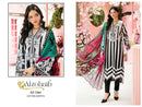 Al Zohaib Inaaya Pure Cotton Embroidered Pakistani Designer Suit