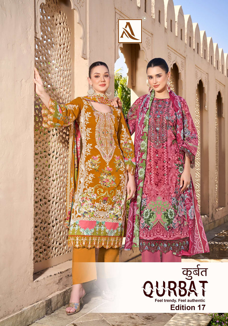 Alok Suits Qudrat Edition Vol 17 Pure Cambric Cotton