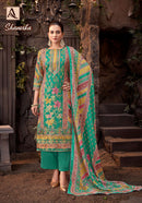 Alok Suits Shanvika Premium Jacquard Digital Print Handwork Salwar Suit