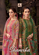 Alok Suits Shanvika Premium Jacquard Digital Print Handwork Salwar Suit