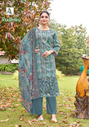 Alok Suits Radhika Jam Cotton Embroidered Work Salwar Kameez