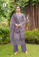 Alok Suits Radhika Jam Cotton Embroidered Work Salwar Kameez