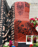 Alzohaib Aamina Pure Cotton Pakistani Suits with Patch Work New Launch