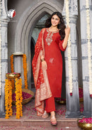 Anju Fabrics Vastra Vol 6 Modal Silk Designer Collection Combo Set Kurti