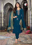 Anju Fabrics Vastra Vol 6 Modal Silk Designer Collection Combo Set Kurti