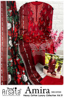Arsala Fashion Amira Heavy Cotton Luxury Collection Vol 9 Printed Dailywear Salwar Suit