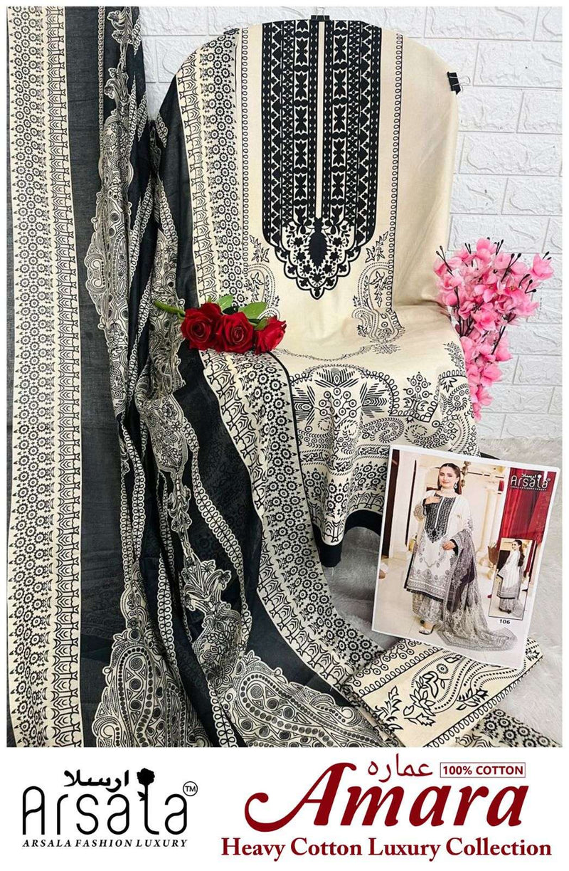 Arsala Fashion Amara Pure Heavy Lawn Cotton Printed Salwar Suit