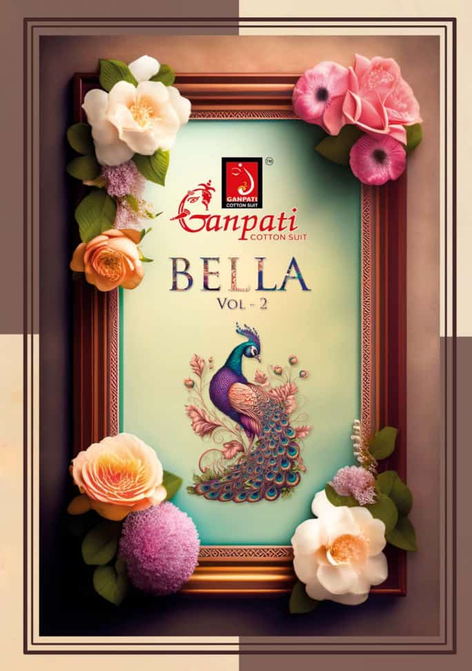 Ganpati Bella Vol 2 Cotton Printed Regular Wear Salwar Suits Collection