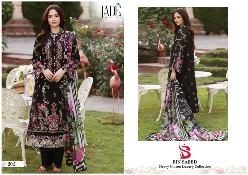 Jade Bin Saeed Heavy Cotton Luxury Collection Vol 2 Printed Salwar Kameez