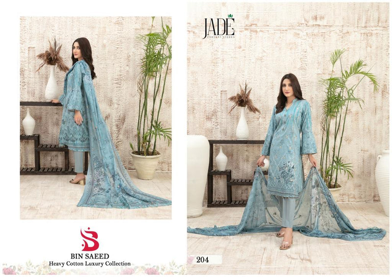 Jade Bin Saeed Heavy Cotton Luxury Collection Vol 2 Printed Salwar Kameez