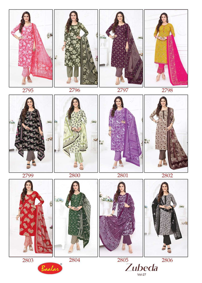 Baalar Zulfat Printed Cotton Dailywear Salwar Kameez