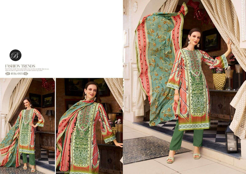 Belliiza Designer Studio Naira Vol 93 Pure Cotton Digital Print Embroidered Salwar Kameez