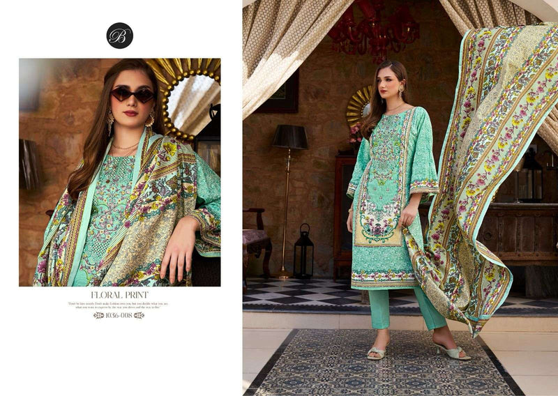 Belliiza Designer Studio Naira Vol 93 Pure Cotton Digital Print Embroidered Salwar Kameez