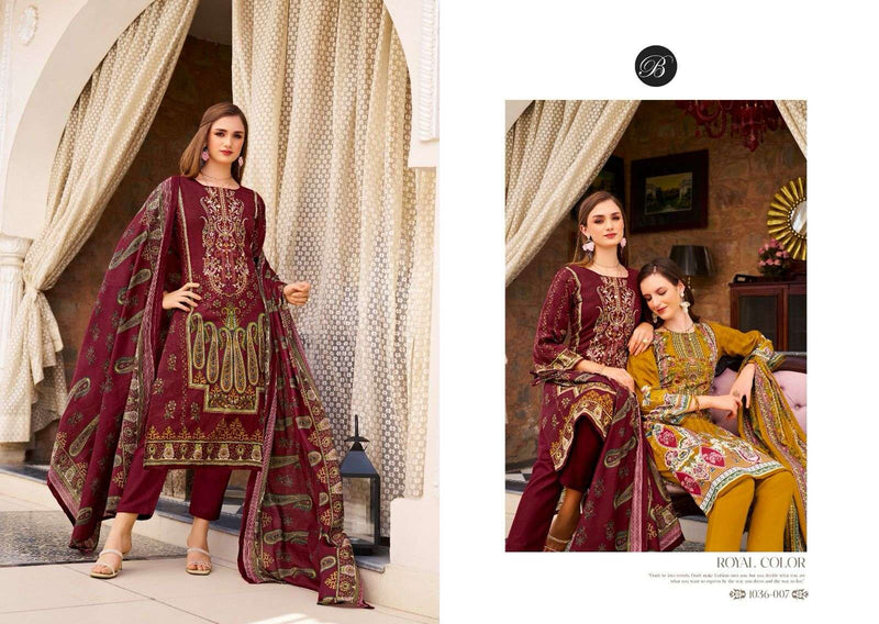 Belliiza Designer Studio Naira Vol 93 Pure Cotton Digital Print Embroidered Salwar Kameez