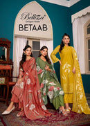 Belliza Designer Studio Betaab Pure Modal Viscose Maslin Embroidered Work Salwar Suit